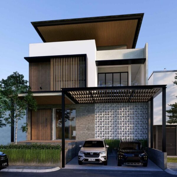Dijual Rumah Summer Bliss Jl Gunung Dempo 1 Bagunan 2 lantai Mewah Sertifikat Hak Milik, Ada Smart Lock di Lippo Cikarang