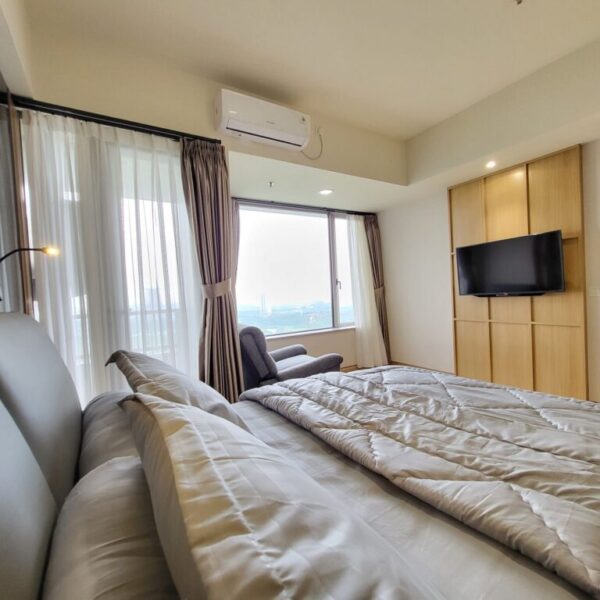 Disewakan Apartemen Orange County 3br Jadi 2br Glendale Bagus View Lake Meikarta