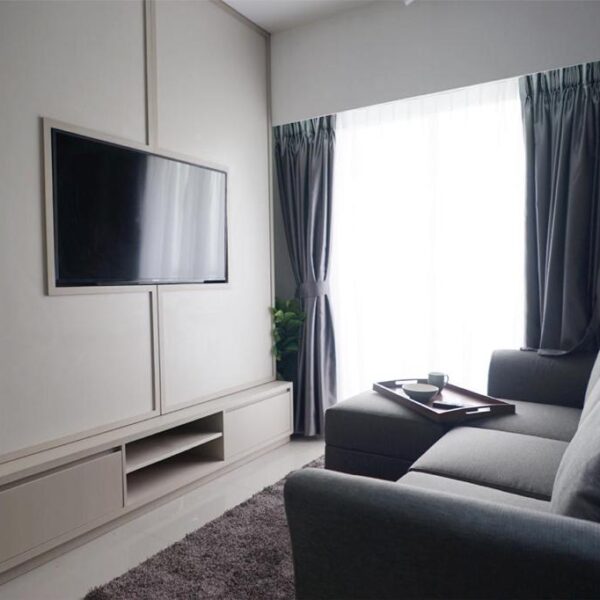 Disewakan Apartemen Trivium 2br North 56sqm Lengkap di Lippo Cikarang