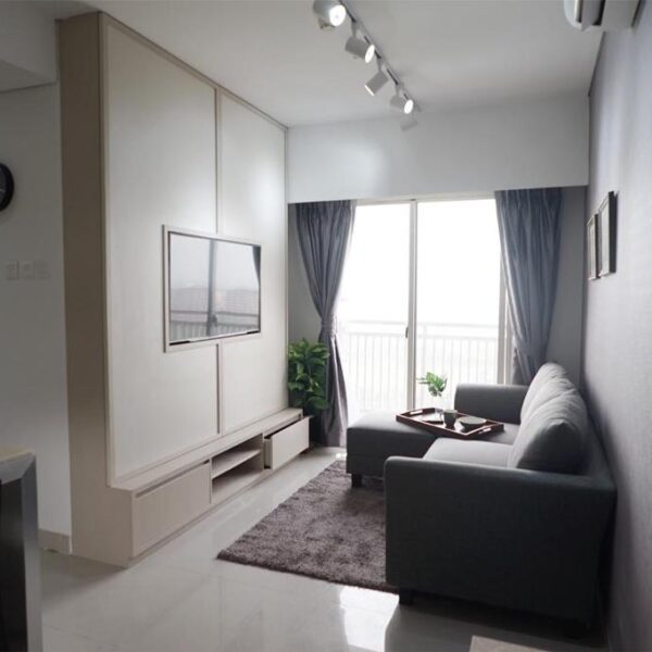 Disewakan Apartemen Trivium 2br North 56sqm Lengkap di Lippo Cikarang