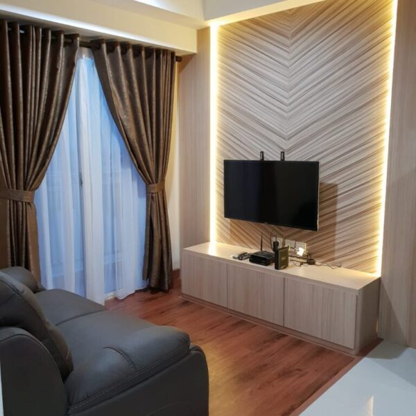 Apartemen Trivium North – 3 Kamar Tidur, Hadap Danau, Siap Huni